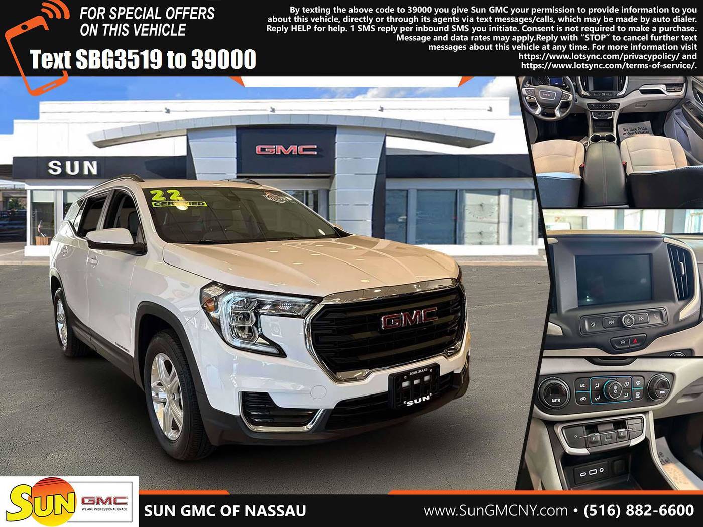 2022 GMC Terrain SLE — SUV — 8,697 mi — Wantagh, NY