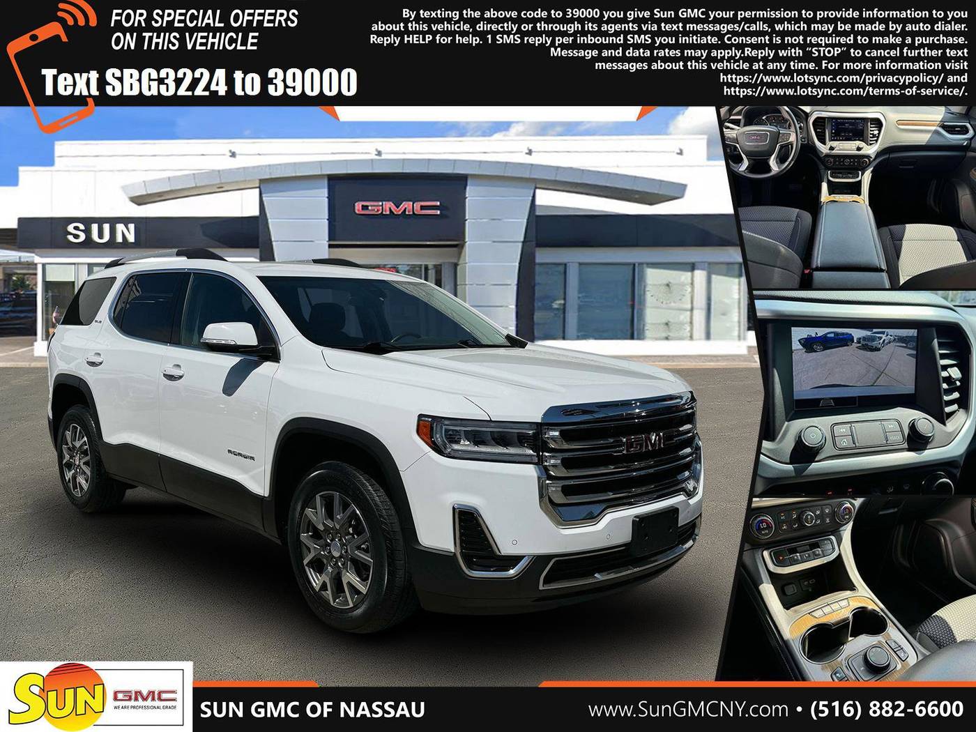 2022 GMC Acadia SLE — SUV — 10,847 mi — Wantagh, NY