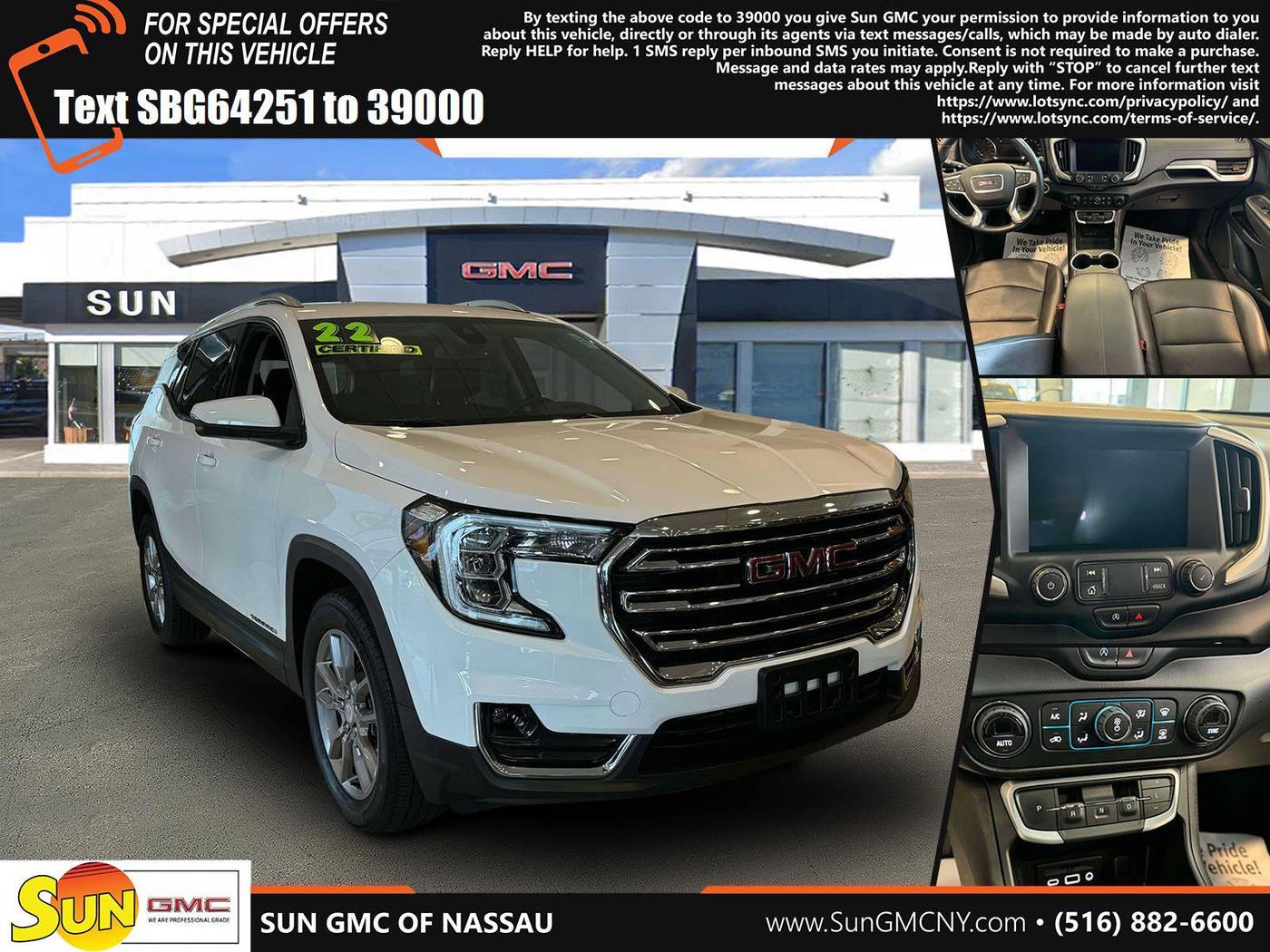 2022 GMC Terrain SLT — SUV — 30,446 mi — Wantagh, NY
