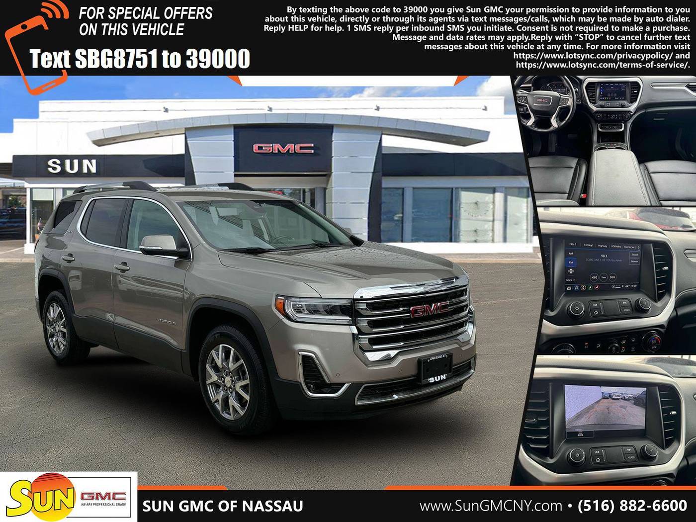 2022 GMC Acadia SLT — SUV — 36,484 mi — Wantagh, NY