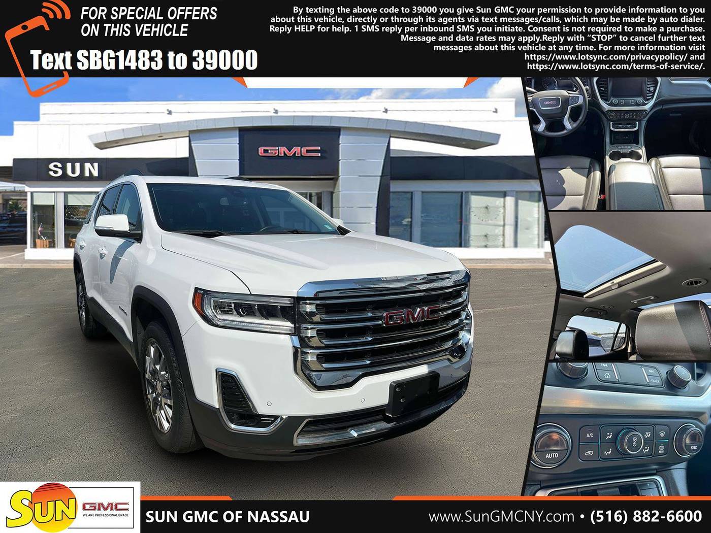 2022 GMC Acadia SLT — SUV — 27,039 mi — Wantagh, NY
