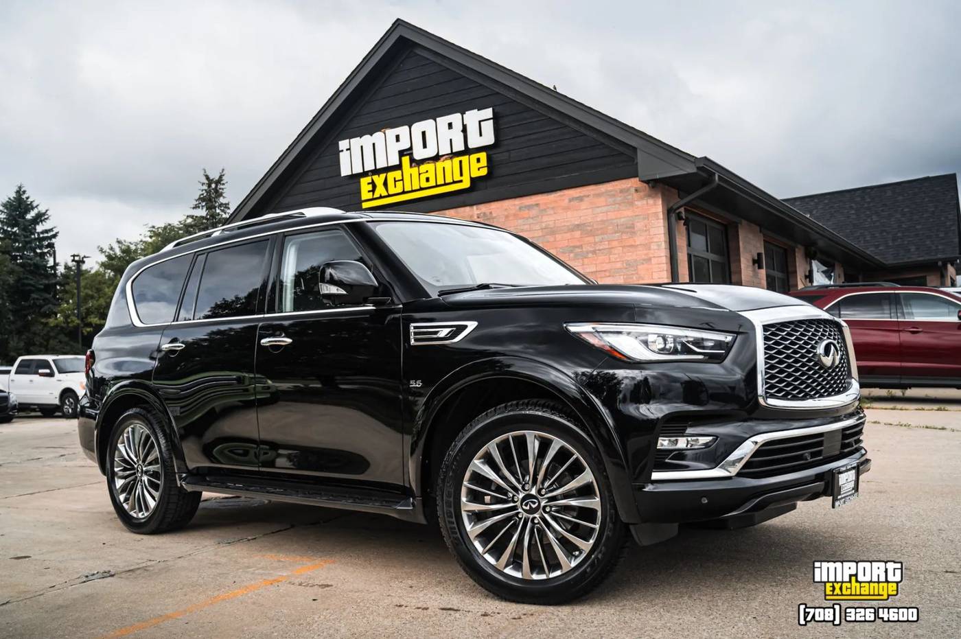 2019 INFINITI QX80 LUXE — SUV — 95,643 mi — Mokena, IL