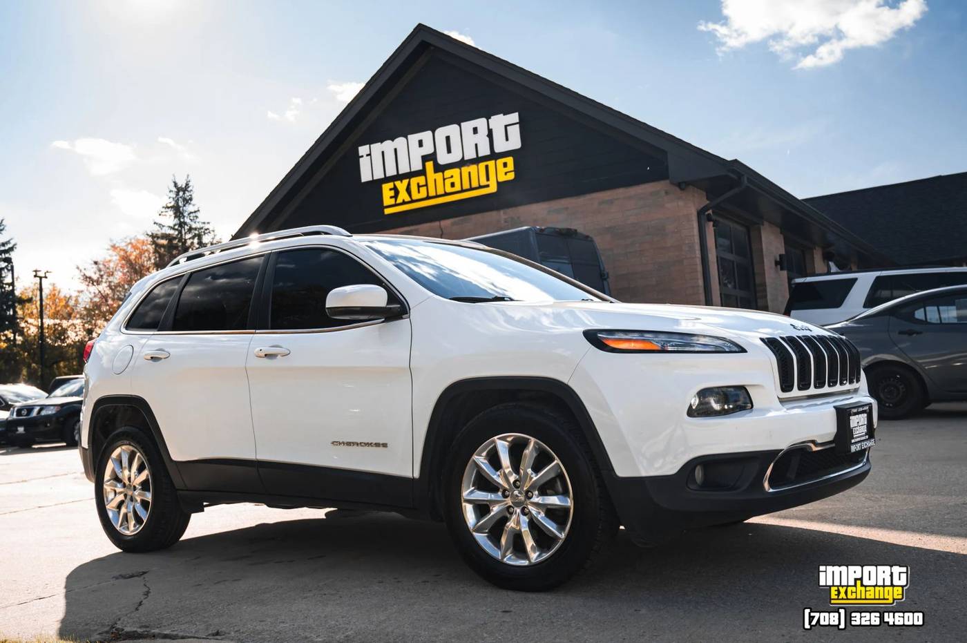 2017 Jeep Cherokee Limited — SUV — 93,180 mi — Mokena, IL