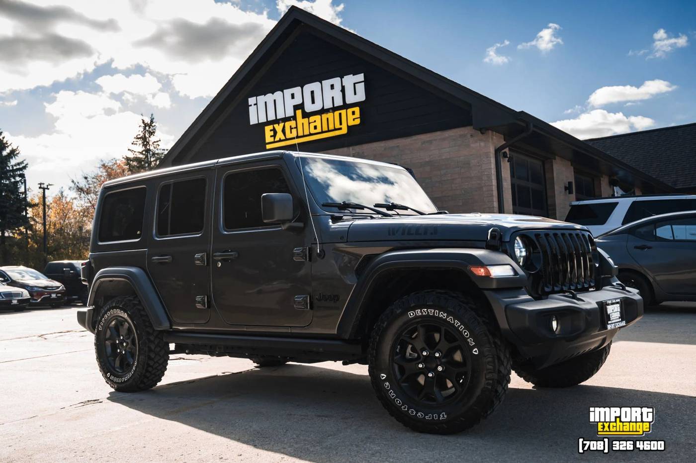 2020 Jeep Wrangler Willys — SUV — 76,348 mi — Mokena, IL