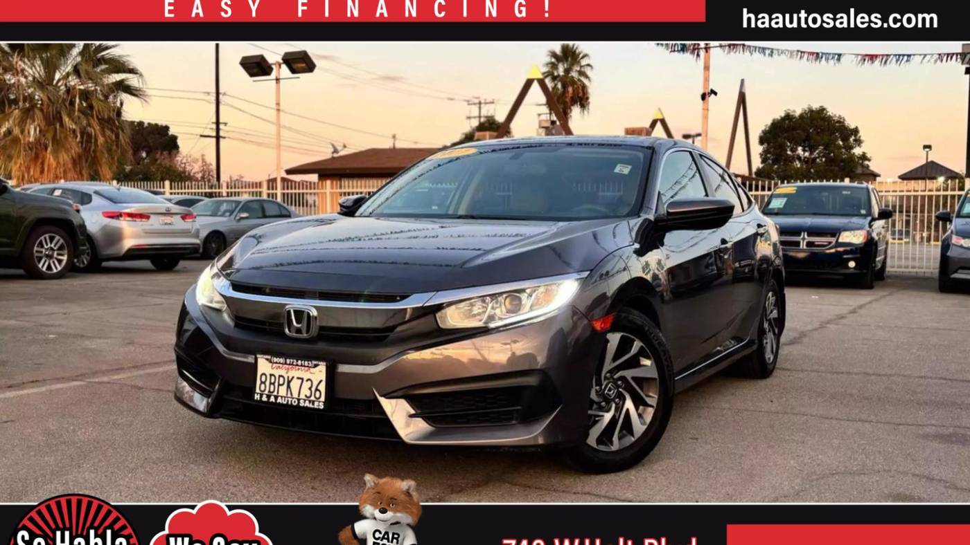 2017 Honda Civic EX — Sedan — 80,415 mi — Ontario, CA