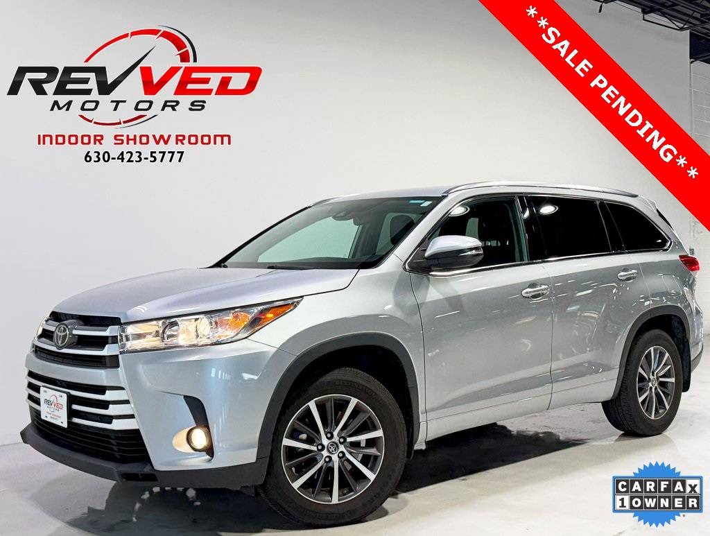 2018 Toyota Highlander XLE — SUV — 70,188 mi — Addison, IL