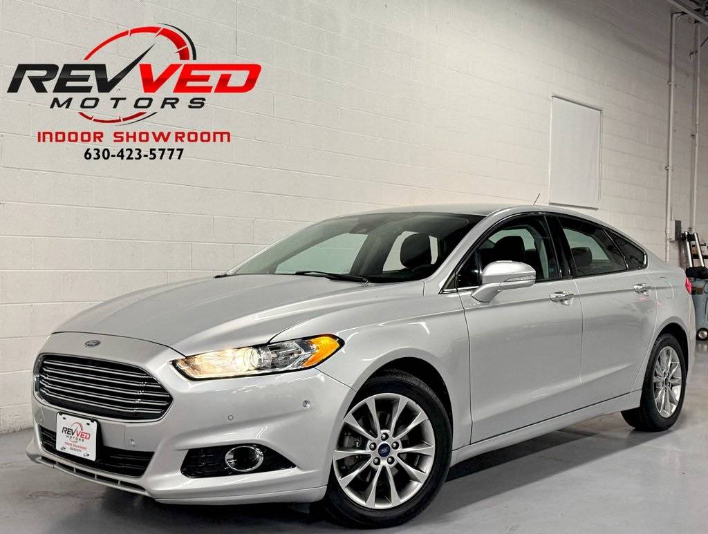 2015 Ford Fusion Titanium — Sedan — 85,775 mi — Addison, IL