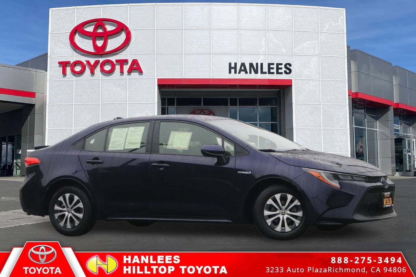 2021 Toyota Corolla Hybrid LE — Sedan — 73,842 mi — Richmond, CA