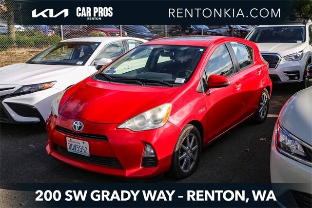 2012 Toyota Prius c One — Hatchback — 110,318 mi — Renton, WA