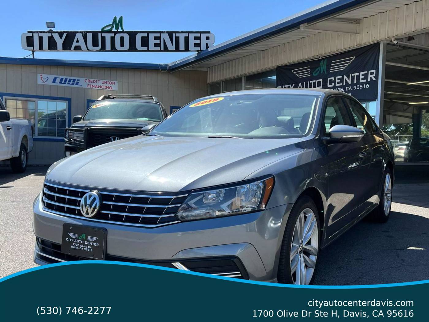 2019 Volkswagen Passat Wolfsburg Edition — Sedan — 63,273 mi — Davis, CA