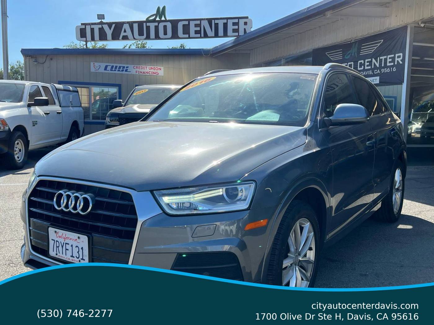 2016 Audi Q3 Premium Plus — SUV — 99,623 mi — Davis, CA