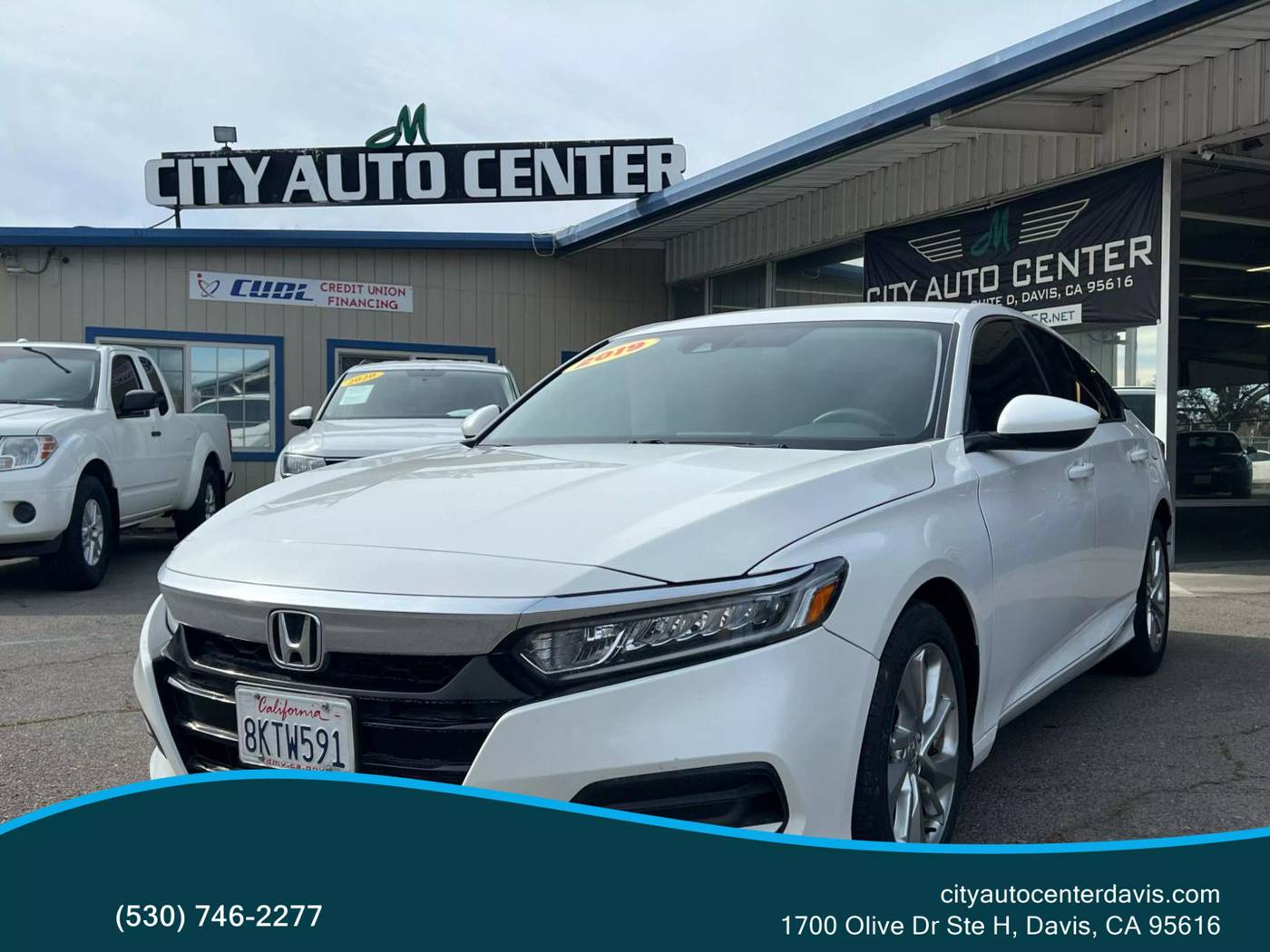 2019 Honda Accord LX — Sedan — 75,070 mi — Davis, CA