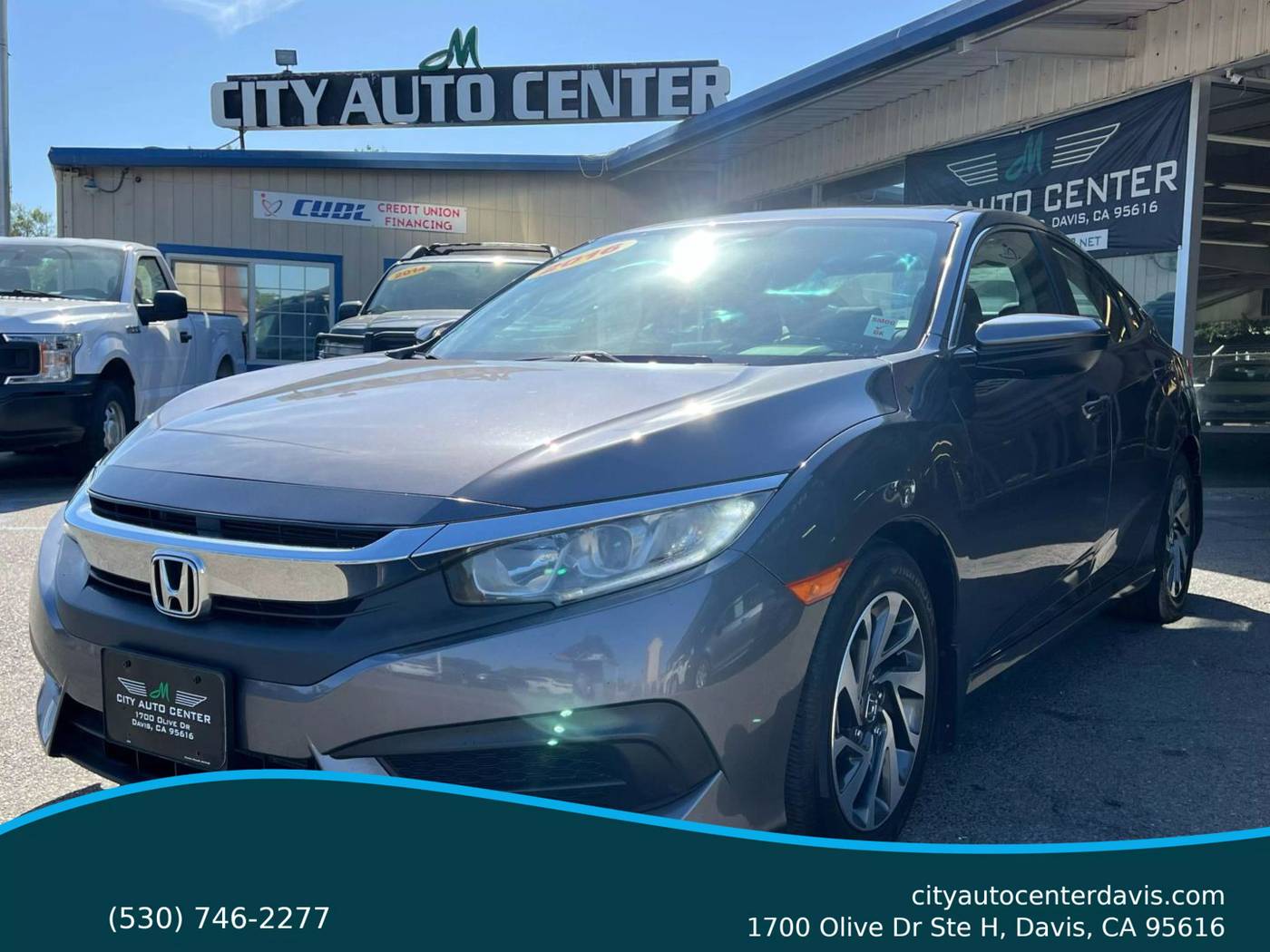 2016 Honda Civic EX — Sedan — 117,999 mi — Davis, CA