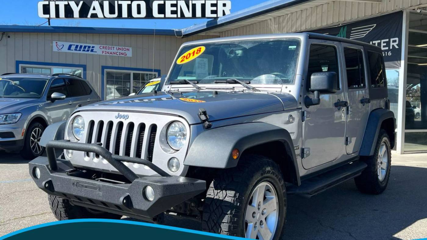 2018 Jeep Wrangler Sport S — SUV — 104,649 mi — Davis, CA