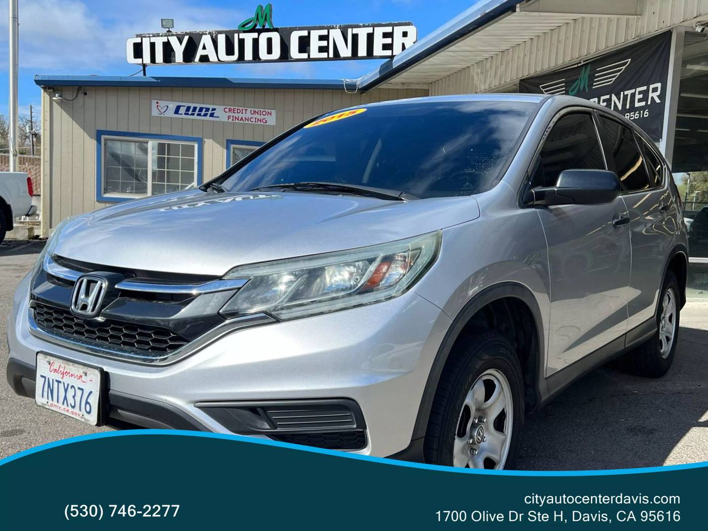 2015 Honda CR-V LX — SUV — 103,658 mi — Davis, CA