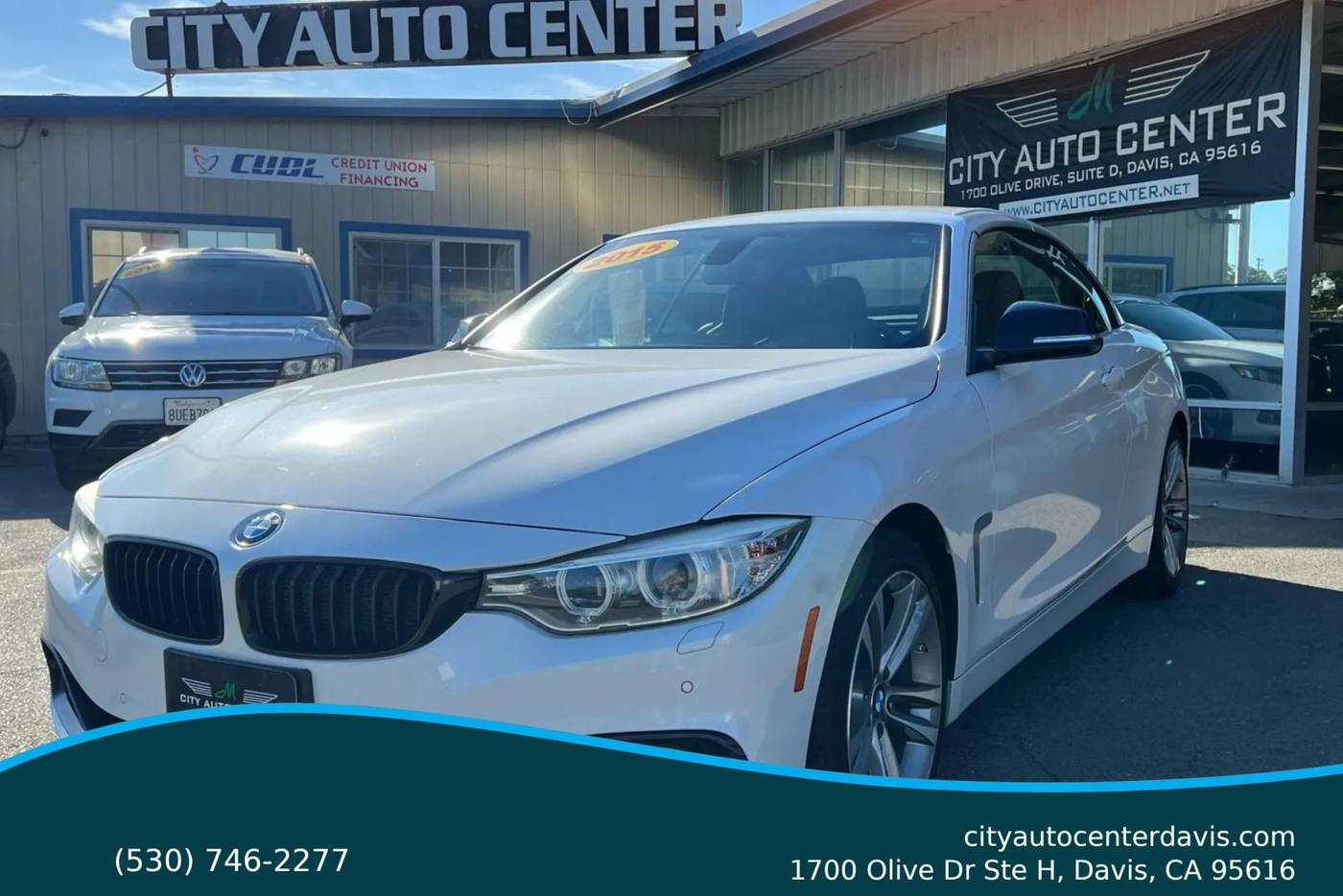 2015 BMW 4 Series 428i — Convertible — 115,148 mi — Davis, CA