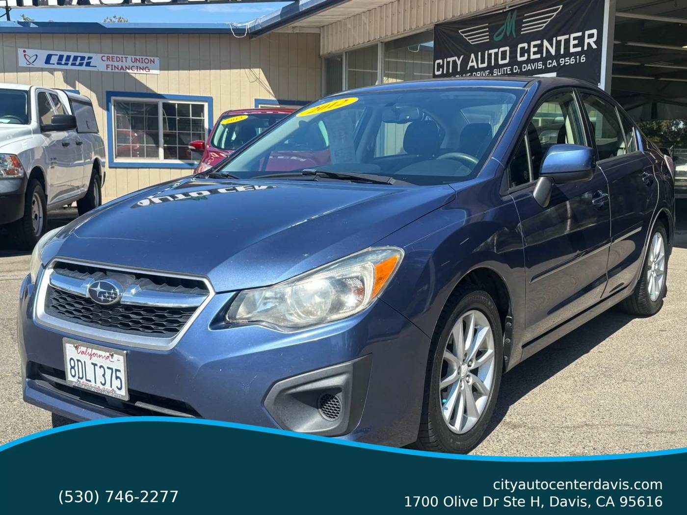 2012 Subaru Impreza 2.0i Premium — Sedan — 137,253 mi — Davis, CA