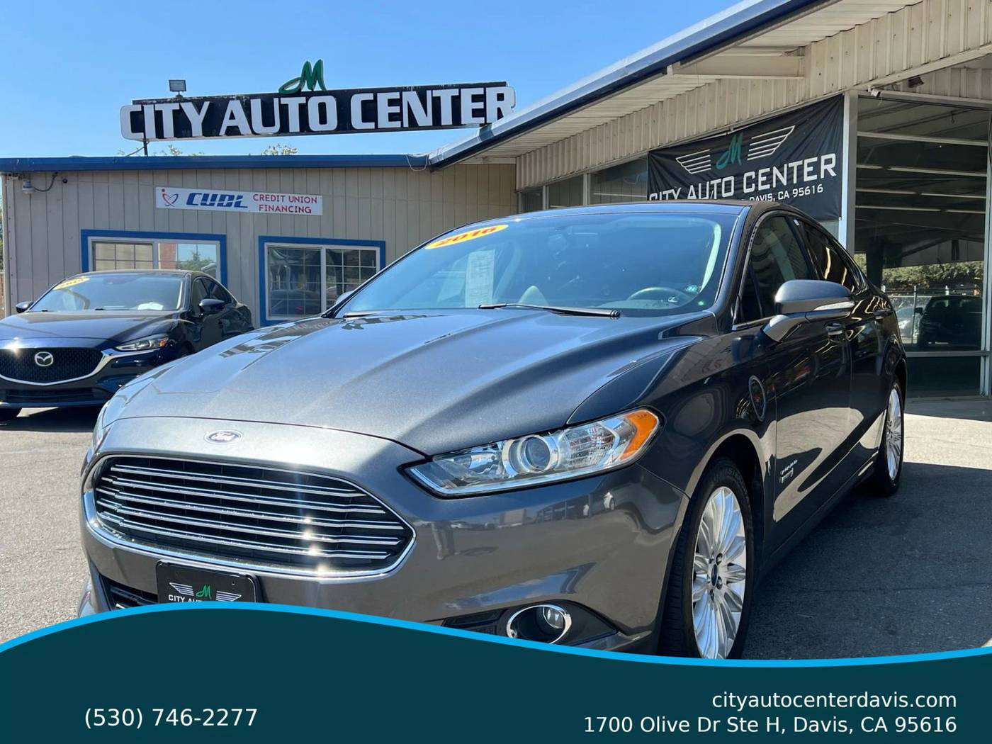 2016 Ford Fusion Energi SE Luxury — Sedan — 109,988 mi — Davis, CA