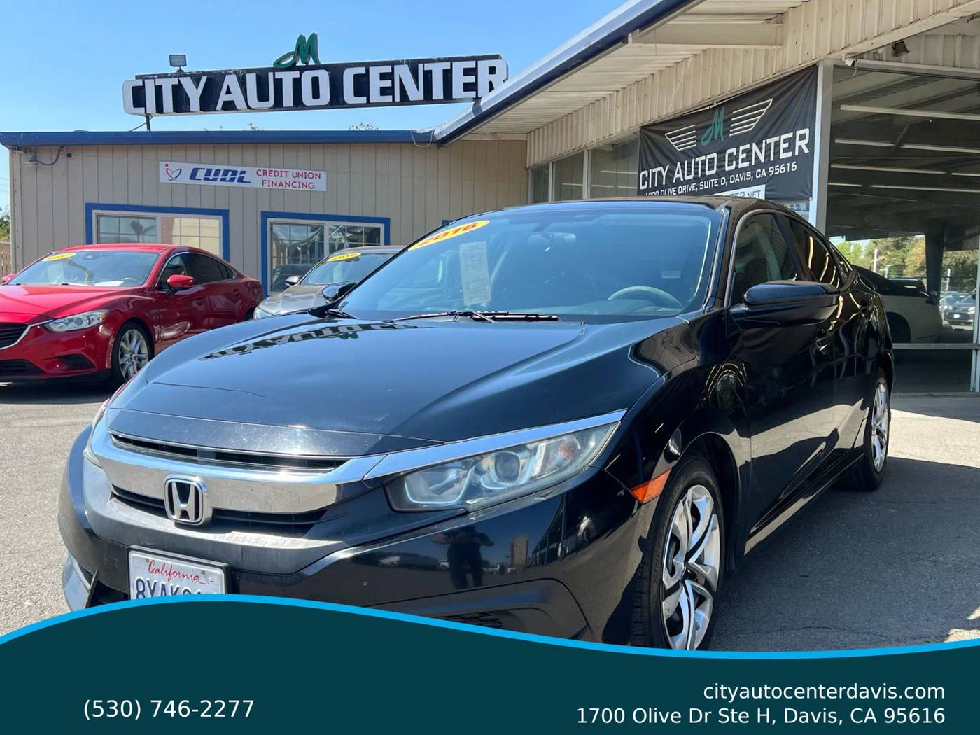 2016 Honda Civic EX — Sedan — 120,046 mi — Davis, CA