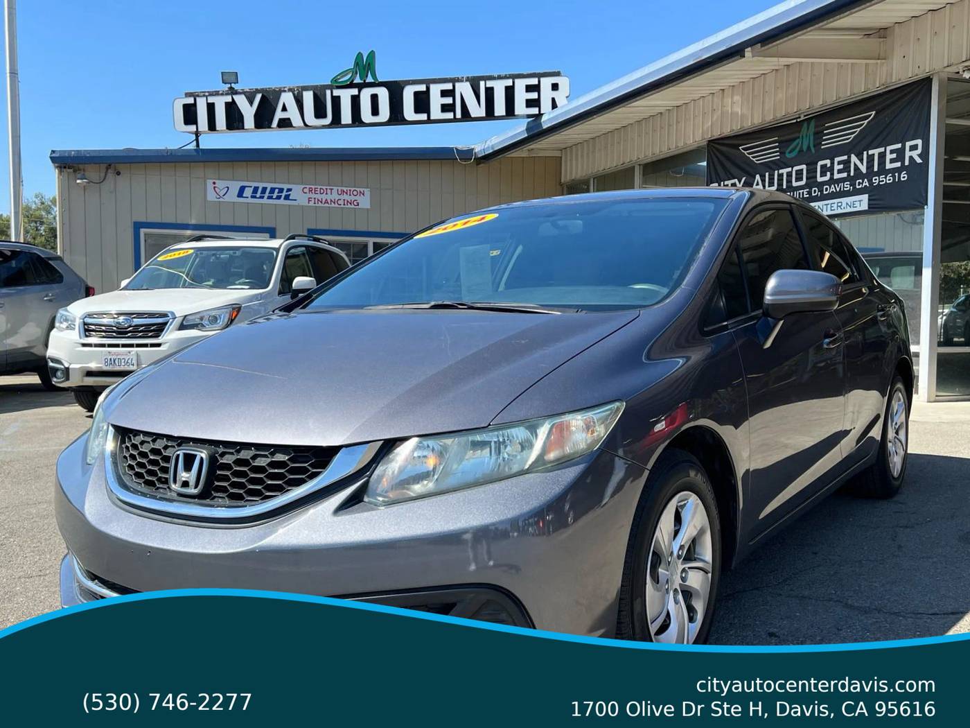 2014 Honda Civic LX — Sedan — 91,918 mi — Davis, CA