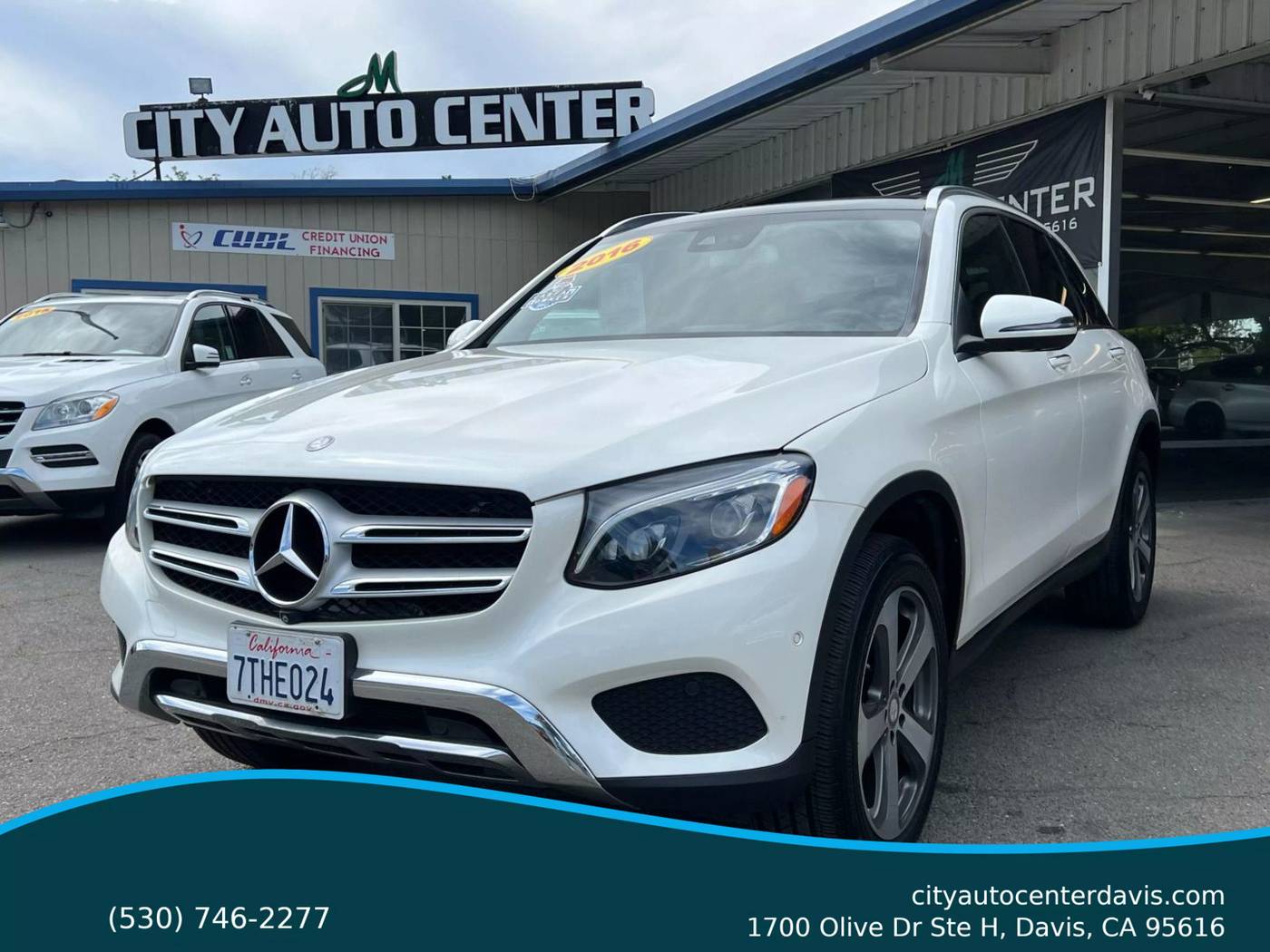 2016 Mercedes-Benz GLC GLC 300 — SUV — 113,293 mi — Davis, CA