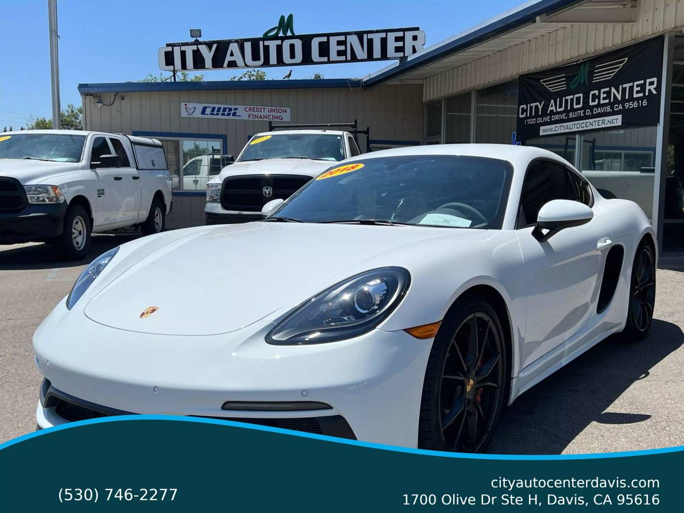 2018 Porsche 718 Cayman GTS — Coupe — 40,042 mi — Davis, CA