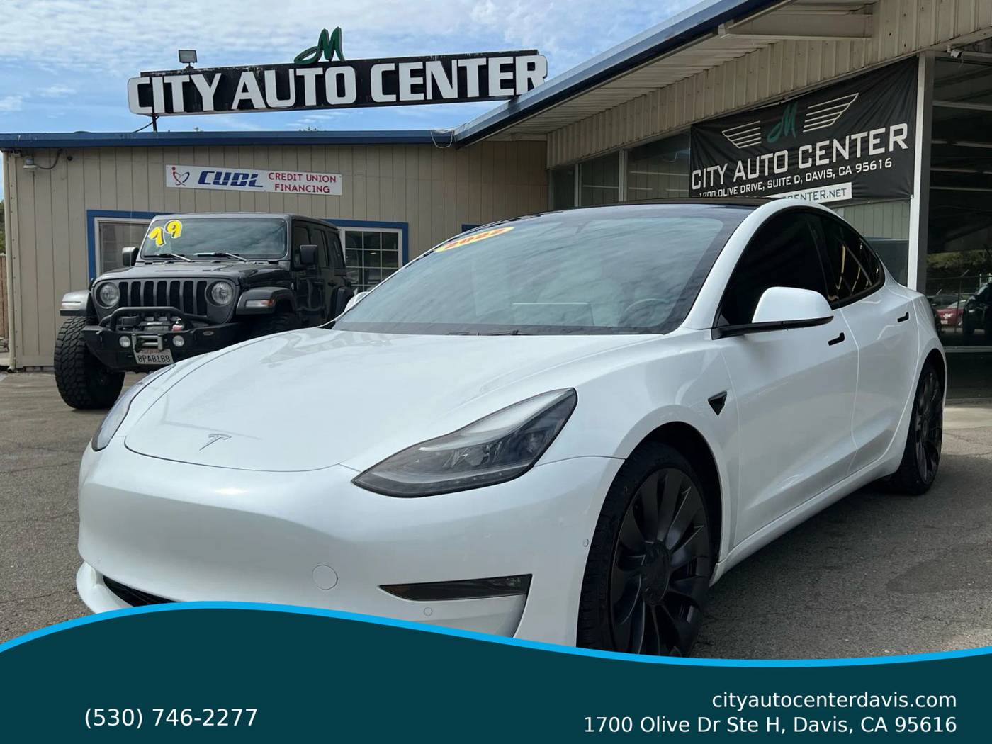 2022 Tesla Model 3 Performance — Sedan — 58,201 mi — Davis, CA