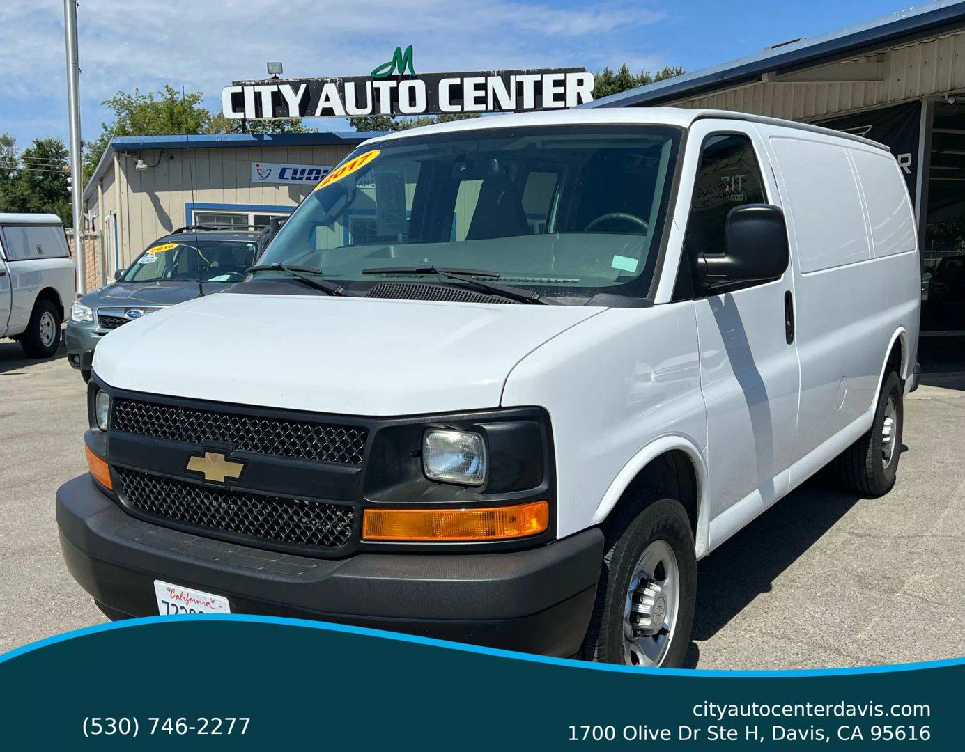 2017 Chevrolet Express Cargo Van Base — Cargo Van — 31,471 mi — Davis, CA