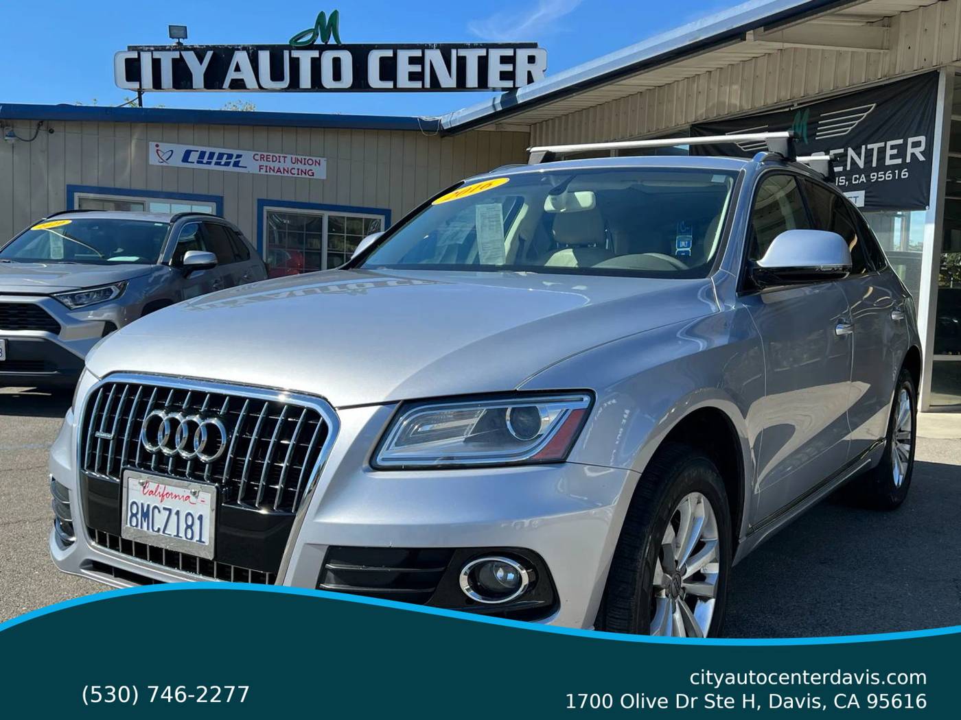 2016 Audi Q5 Premium — SUV — 87,711 mi — Davis, CA