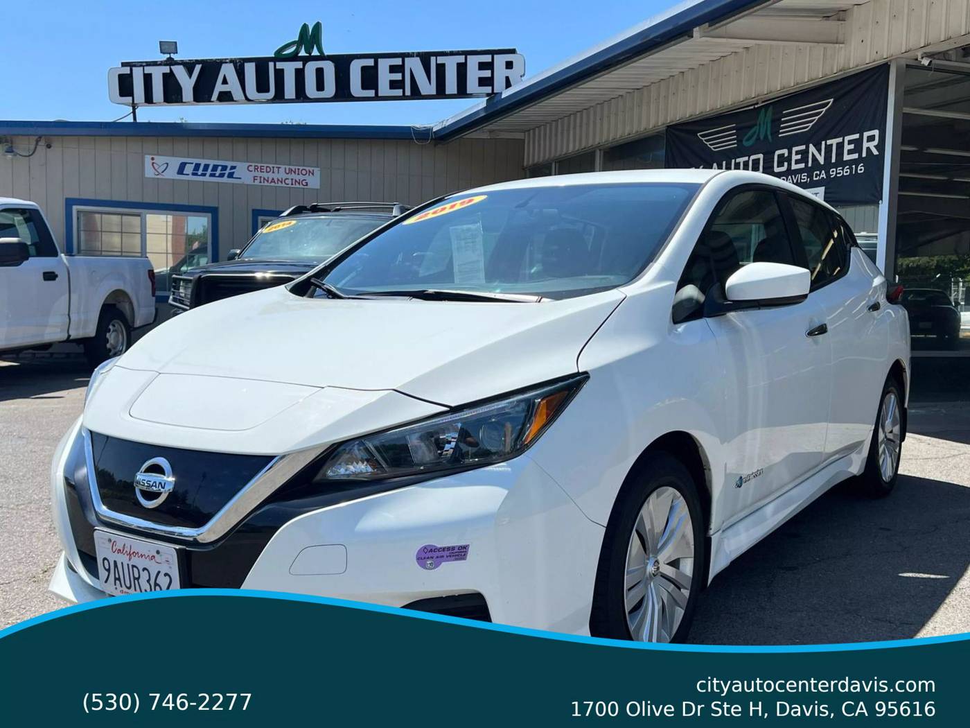 2019 Nissan LEAF S — Hatchback — 51,102 mi — Davis, CA
