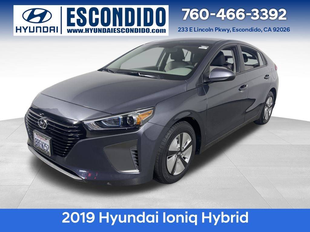 2019 Hyundai Ioniq Hybrid Blue — Hatchback — 45,404 mi — Escondido, CA