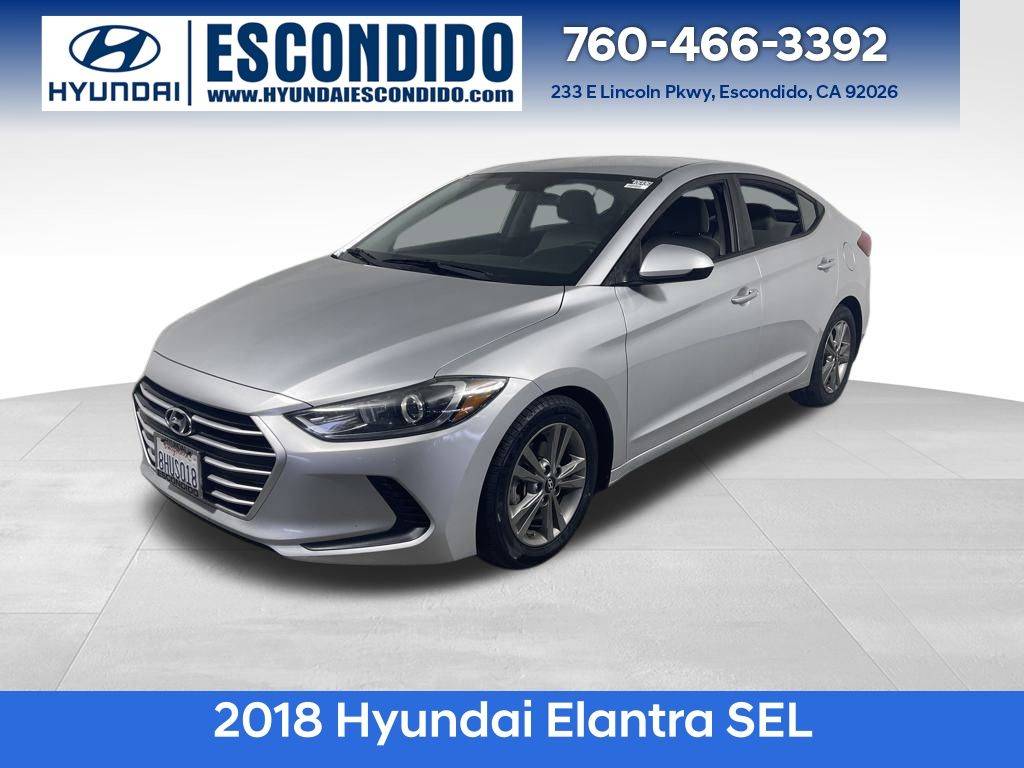 2018 Hyundai Elantra SEL — Sedan — 93,479 mi — Escondido, CA