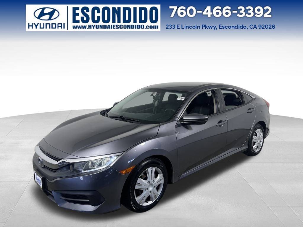 2016 Honda Civic LX — Sedan — 80,980 mi — Escondido, CA