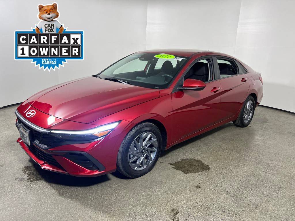 2024 Hyundai Elantra Hybrid Blue — Sedan — 3,896 mi — Escondido, CA