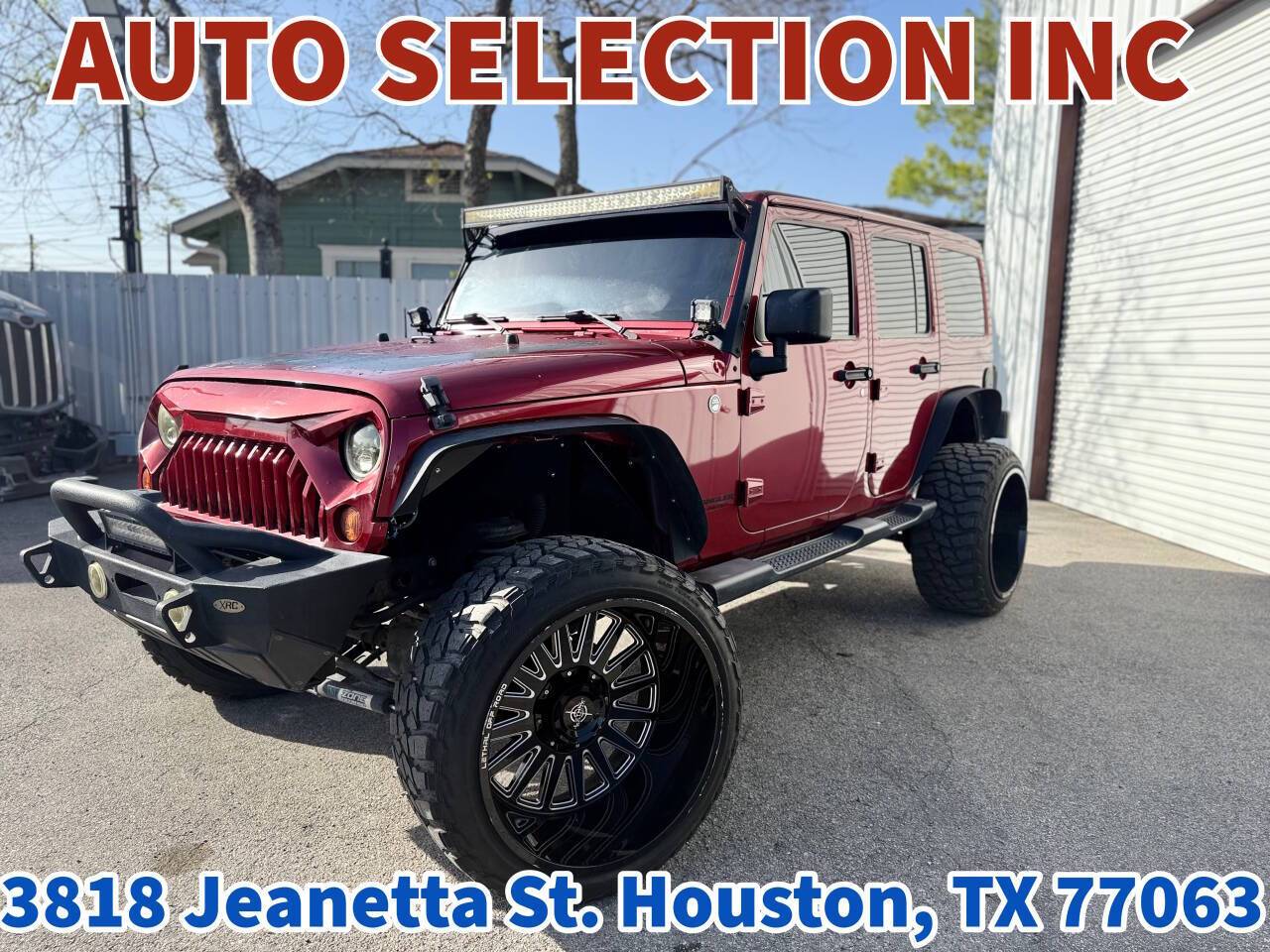 2012 Jeep Wrangler Altitude — SUV — 129,044 mi — Houston, TX