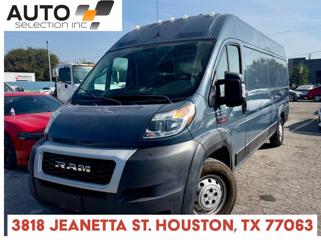 2019 Ram ProMaster Cargo Van 3500 — Cargo Van — 134,520 mi — Houston, TX