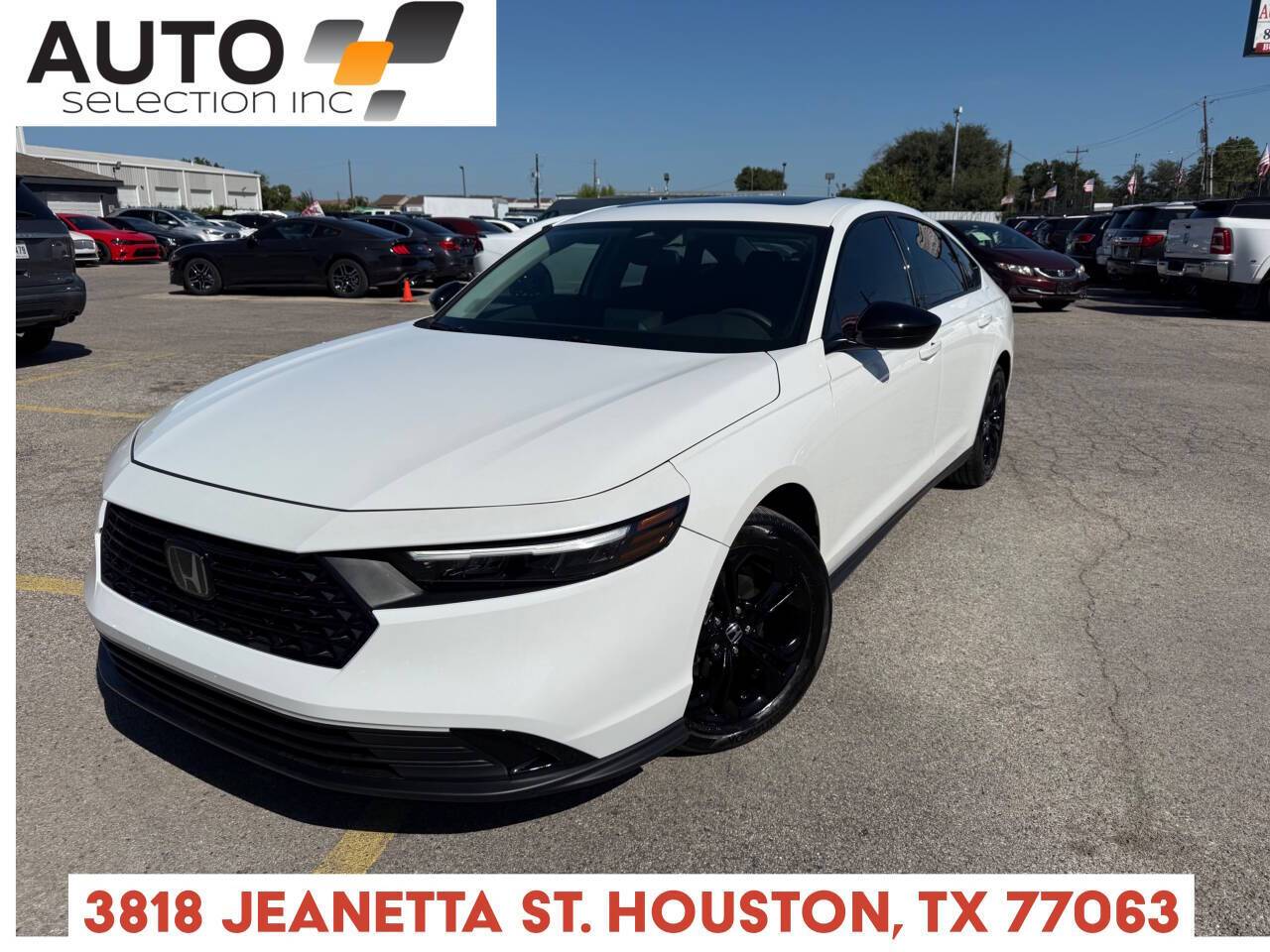 2025 Honda Accord SE — Sedan — 1,756 mi — Houston, TX