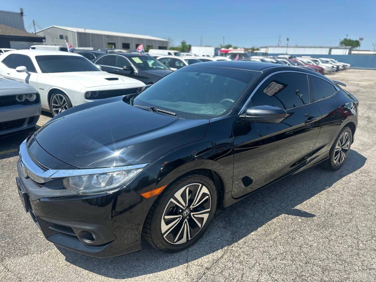 2016 Honda Civic EX-T — Coupe — 74,593 mi — Houston, TX