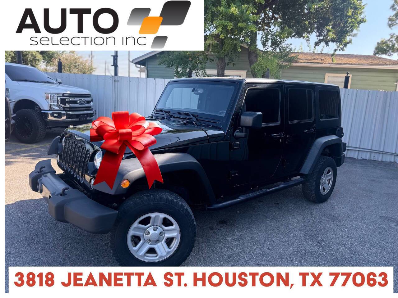 2017 Jeep Wrangler Sport — SUV — 112,820 mi — Houston, TX