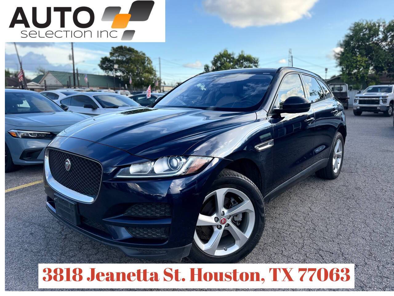 2018 Jaguar F-PACE Premium — SUV — 84,923 mi — Houston, TX