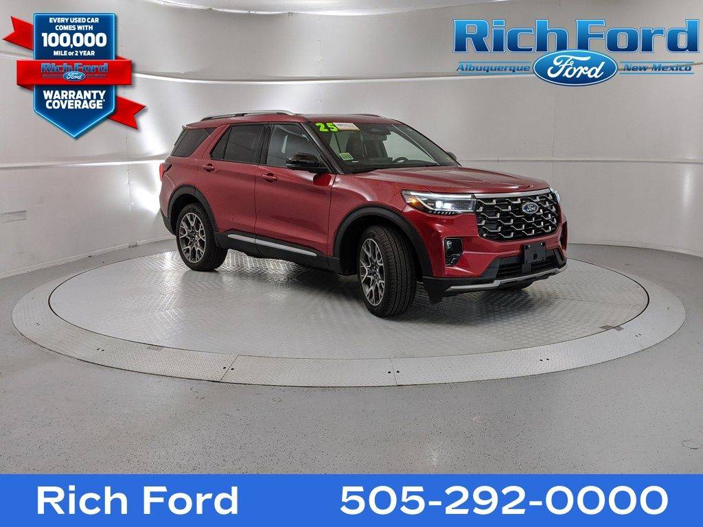 2025 Ford Explorer Platinum — SUV — 4,958 mi — Albuquerque, NM
