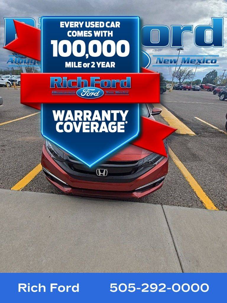 2019 Honda Civic Touring — Sedan — 72,083 mi — Albuquerque, NM