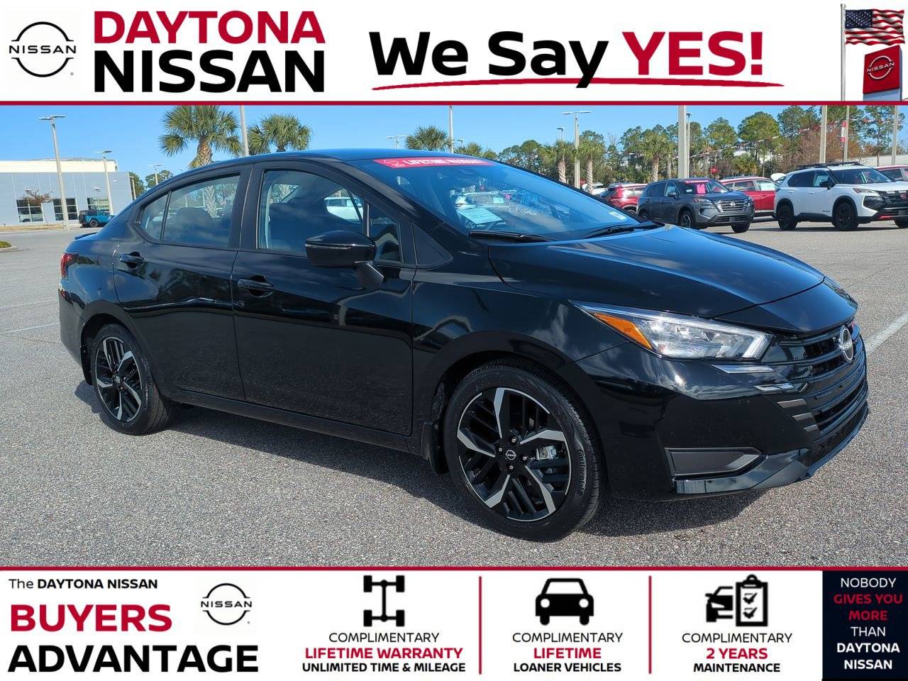 2025 Nissan Versa SR — Sedan — 90 mi — Daytona Beach, FL