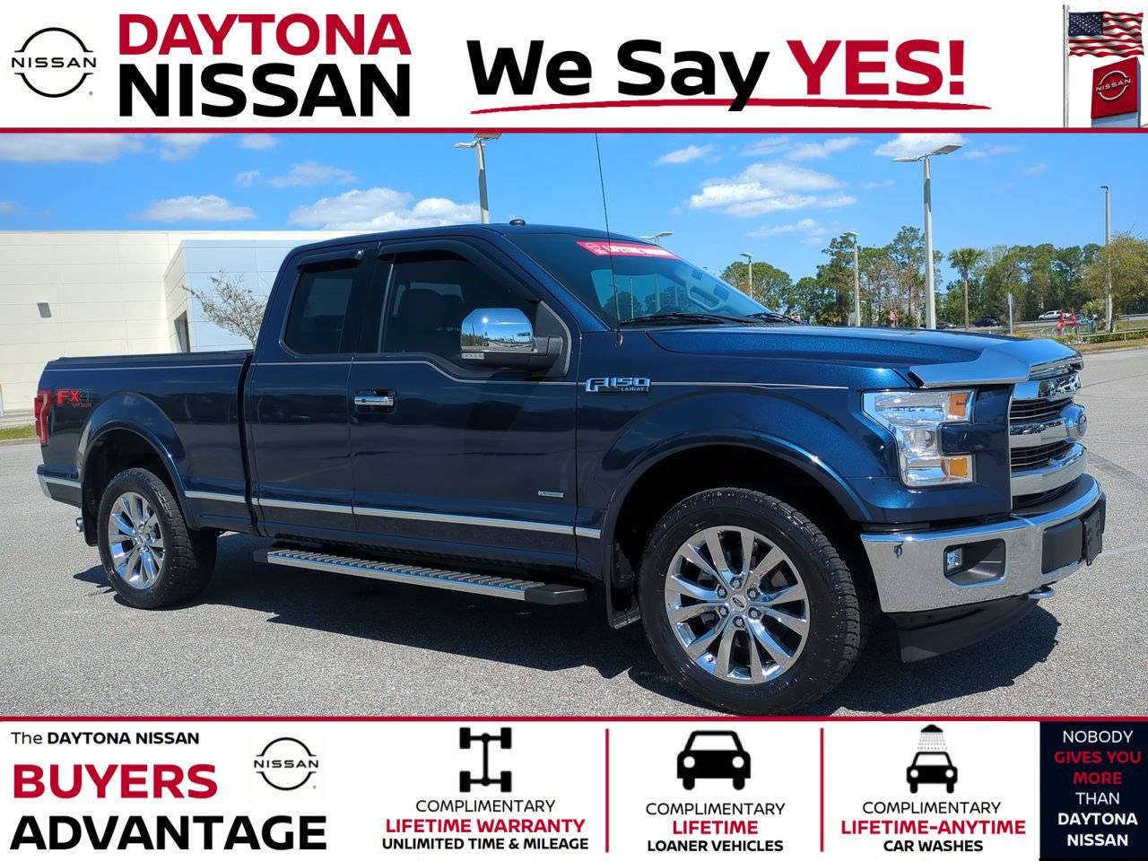 2017 Ford F-150 Lariat — Pickup Truck — 58,692 mi — Daytona Beach, FL