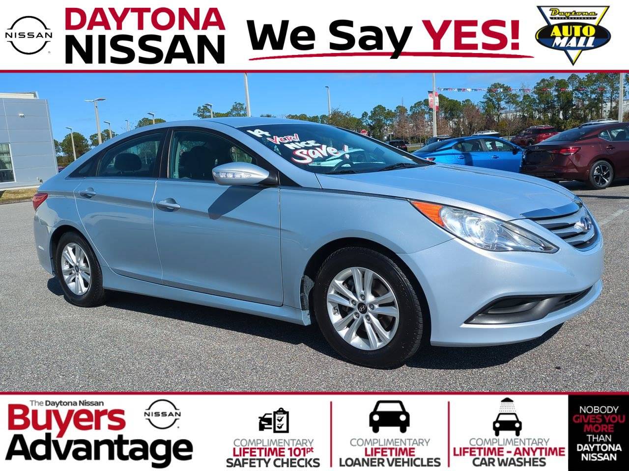 2014 Hyundai Sonata GLS — Sedan — 57,273 mi — Daytona Beach, FL