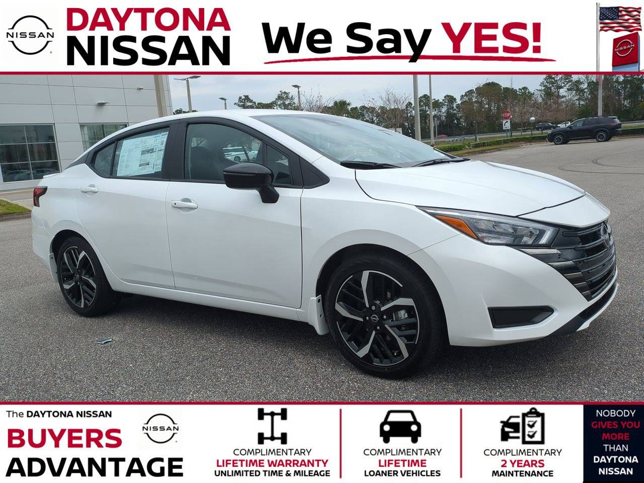 2025 Nissan Versa SR — Sedan — 189 mi — Daytona Beach, FL