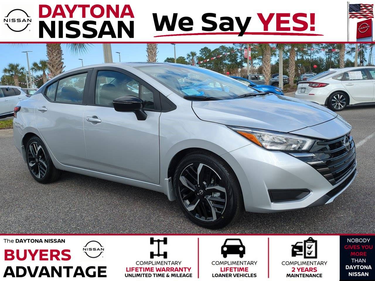 2025 Nissan Versa SR — Sedan — 58 mi — Daytona Beach, FL