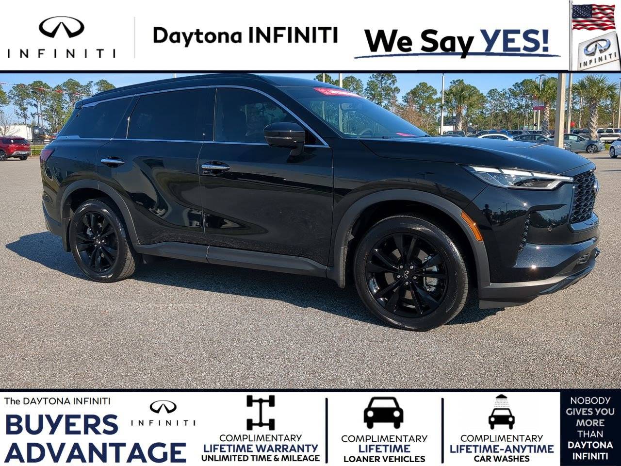 2025 INFINITI QX60 LUXE — SUV — 3,143 mi — Daytona Beach, FL