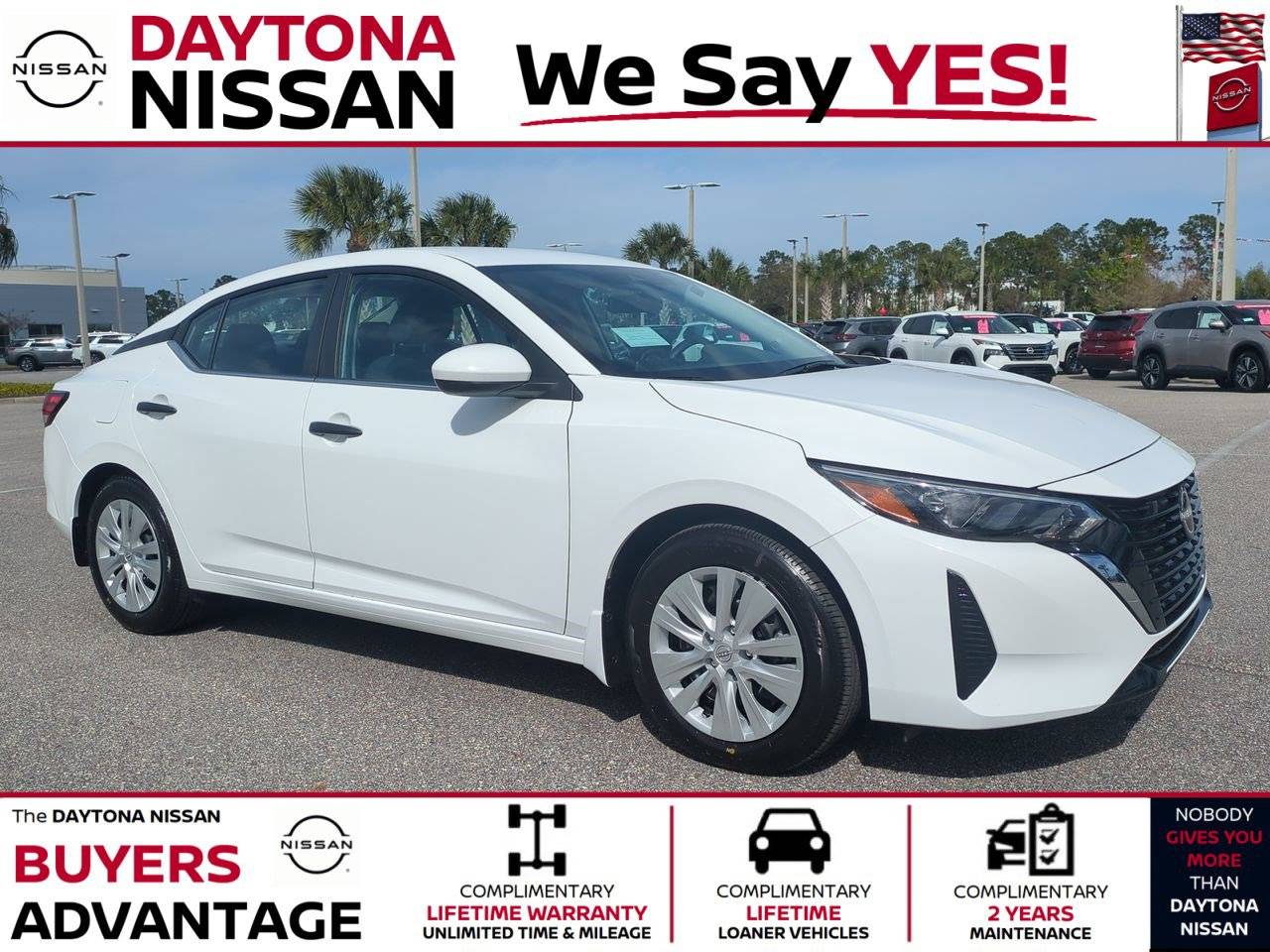 2025 Nissan Sentra S — Sedan — 226 mi — Daytona Beach, FL