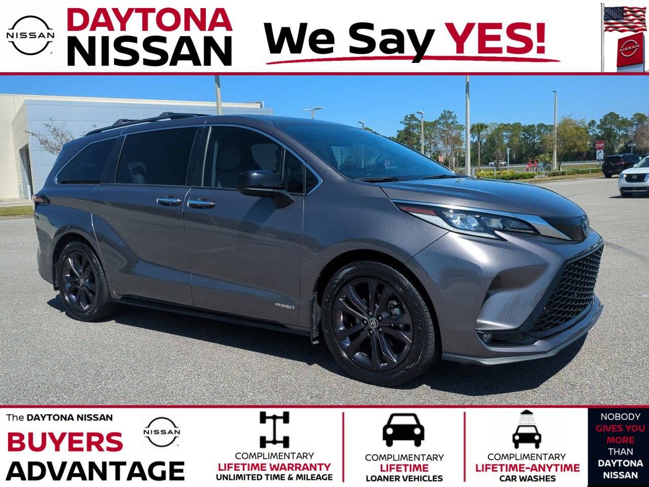 2021 Toyota Sienna XSE — Minivan — 73,200 mi — Daytona Beach, FL
